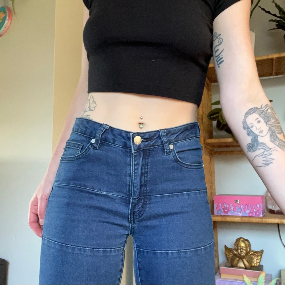 Authentic UNIF patchwork jeans - Picture 2 of 12